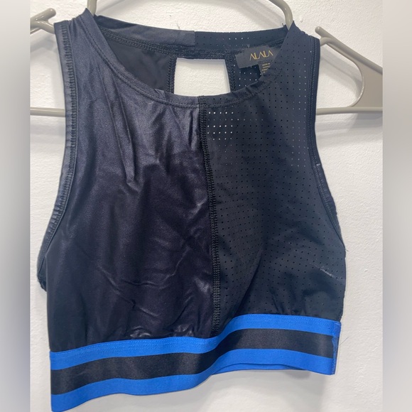 🟣 ALALA - Black and Blue Workout Set - Picture 2 of 16